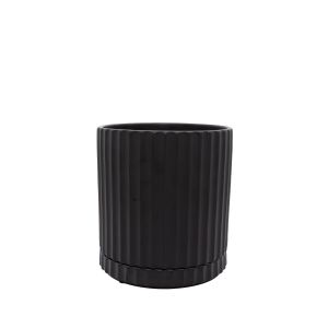 Large Athens Planter Black