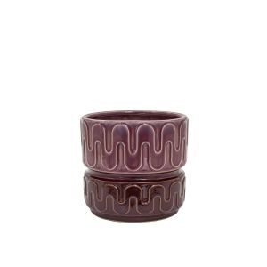 Groovy Planter Large Mulberry