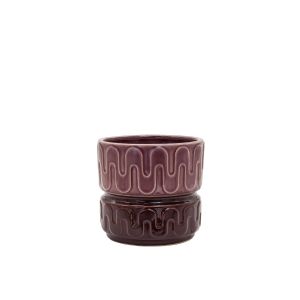 Groovy Planter Medium Mulberry