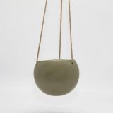 Small Orbit Hanging Planter Jade