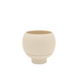 Small Otis Self Watering Planter Chalk