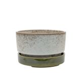 Pollock Planter Limestone Wide Large
