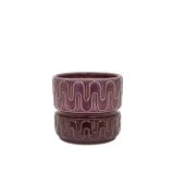 Groovy Planter XLarge Mulberry