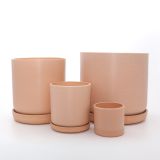 Portland Pot - Muted Coral - Set of 4